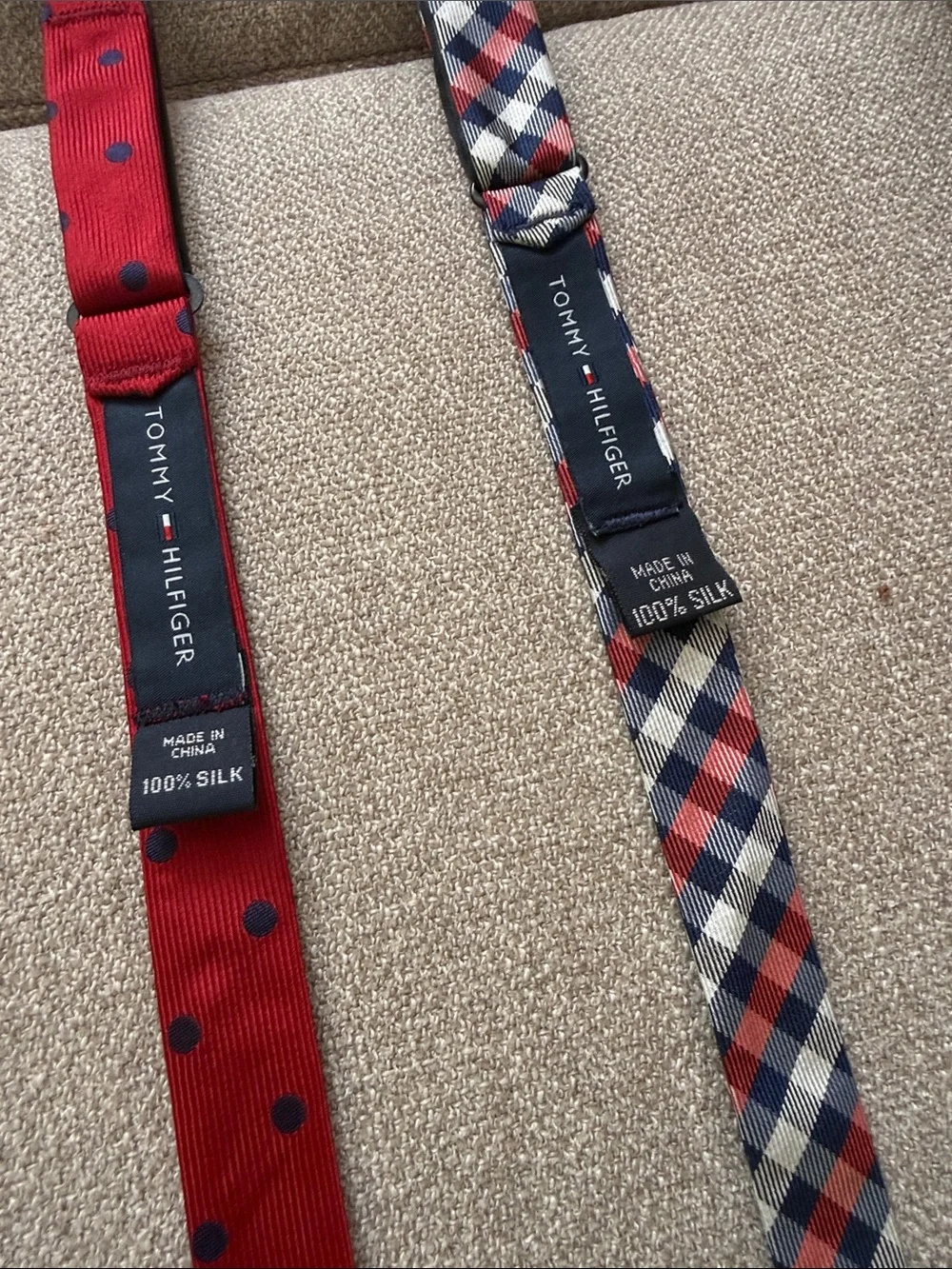 Two Tommy Hilfiger Bow Ties - NEW